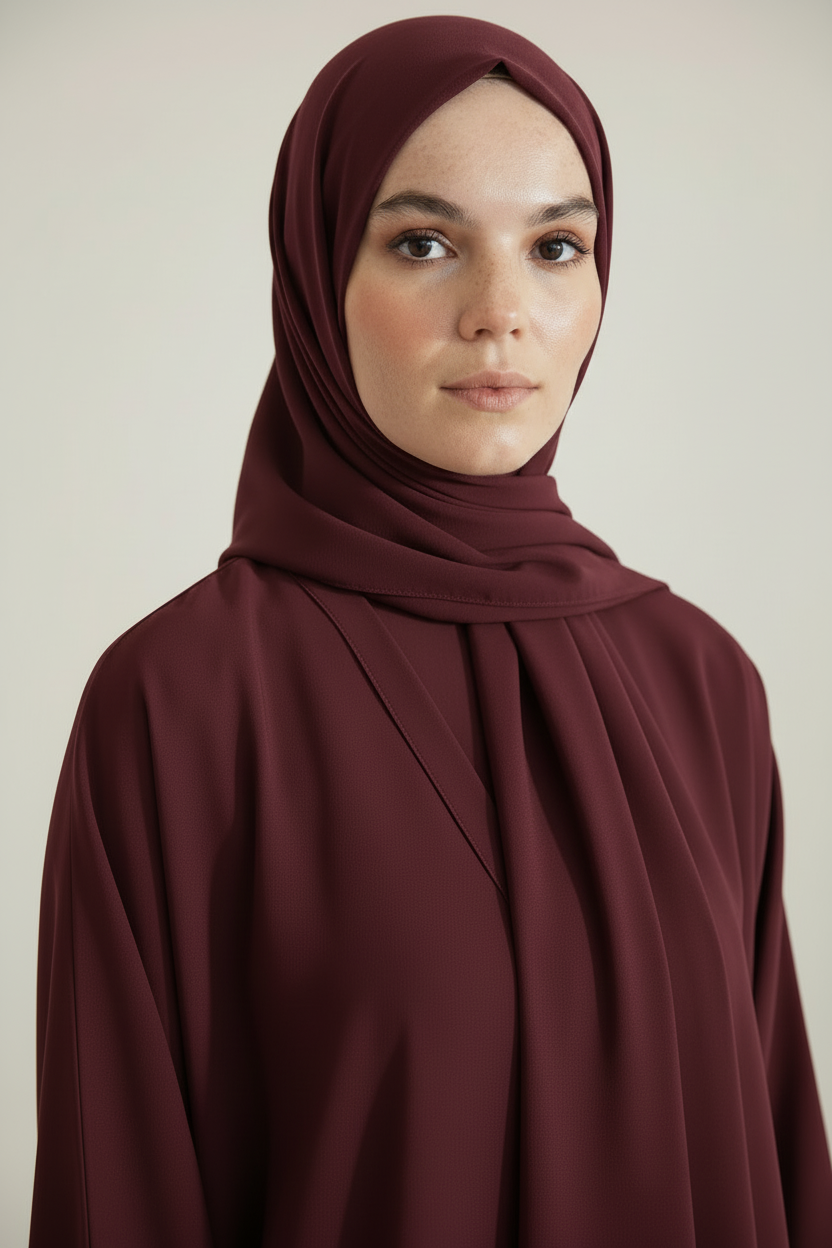 Abaya Üzerine Şal Seçimi Nasıl Olmalı? Renk ve Kumaş Uyumu