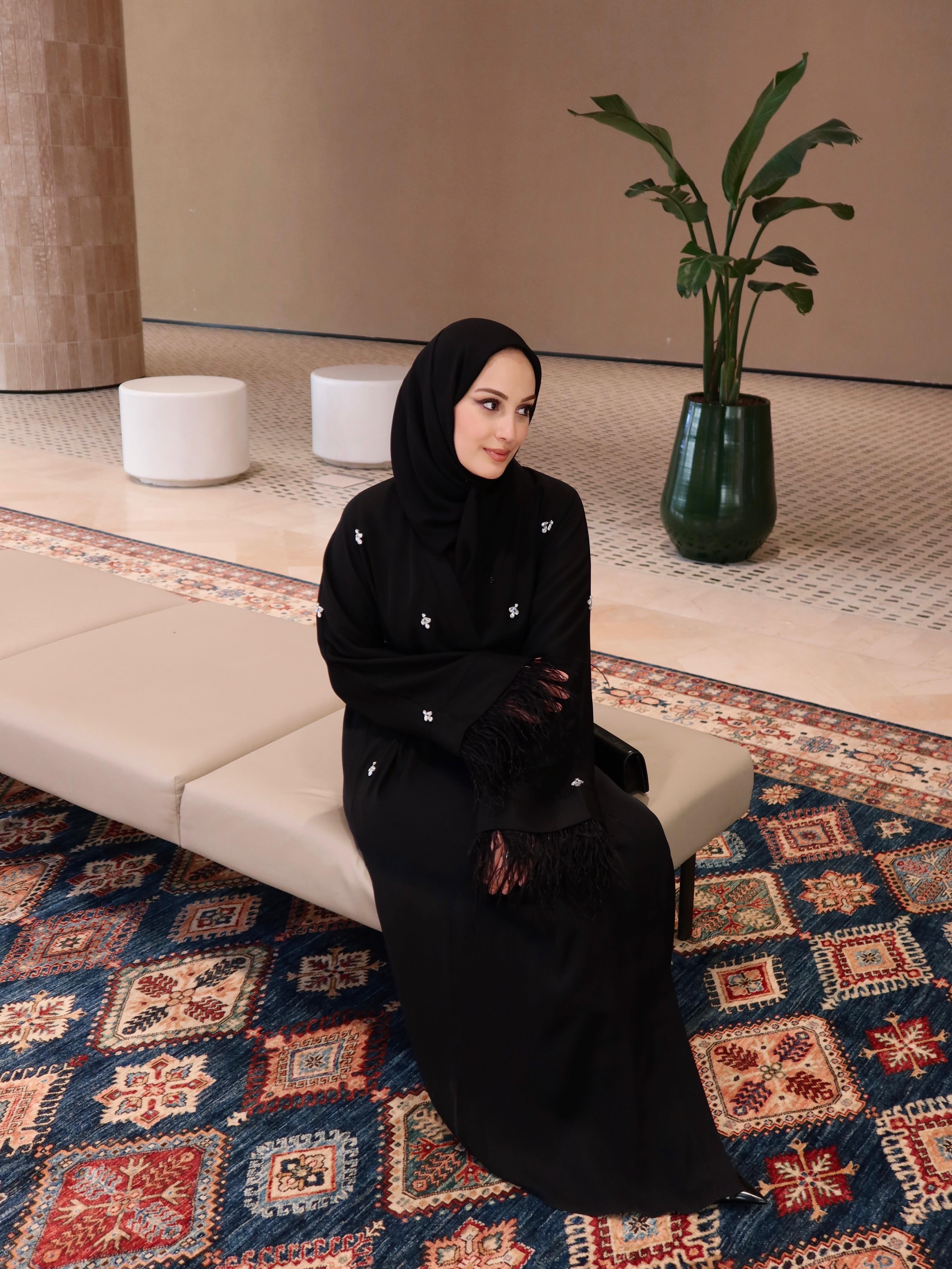 Tüylü abaya