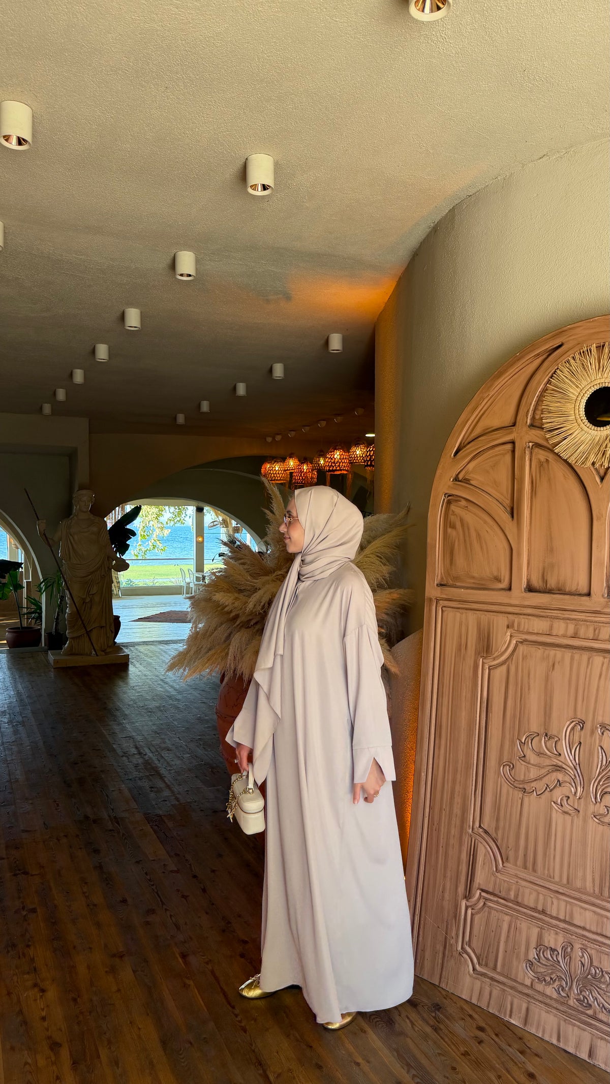 Taş Abaya Elbise