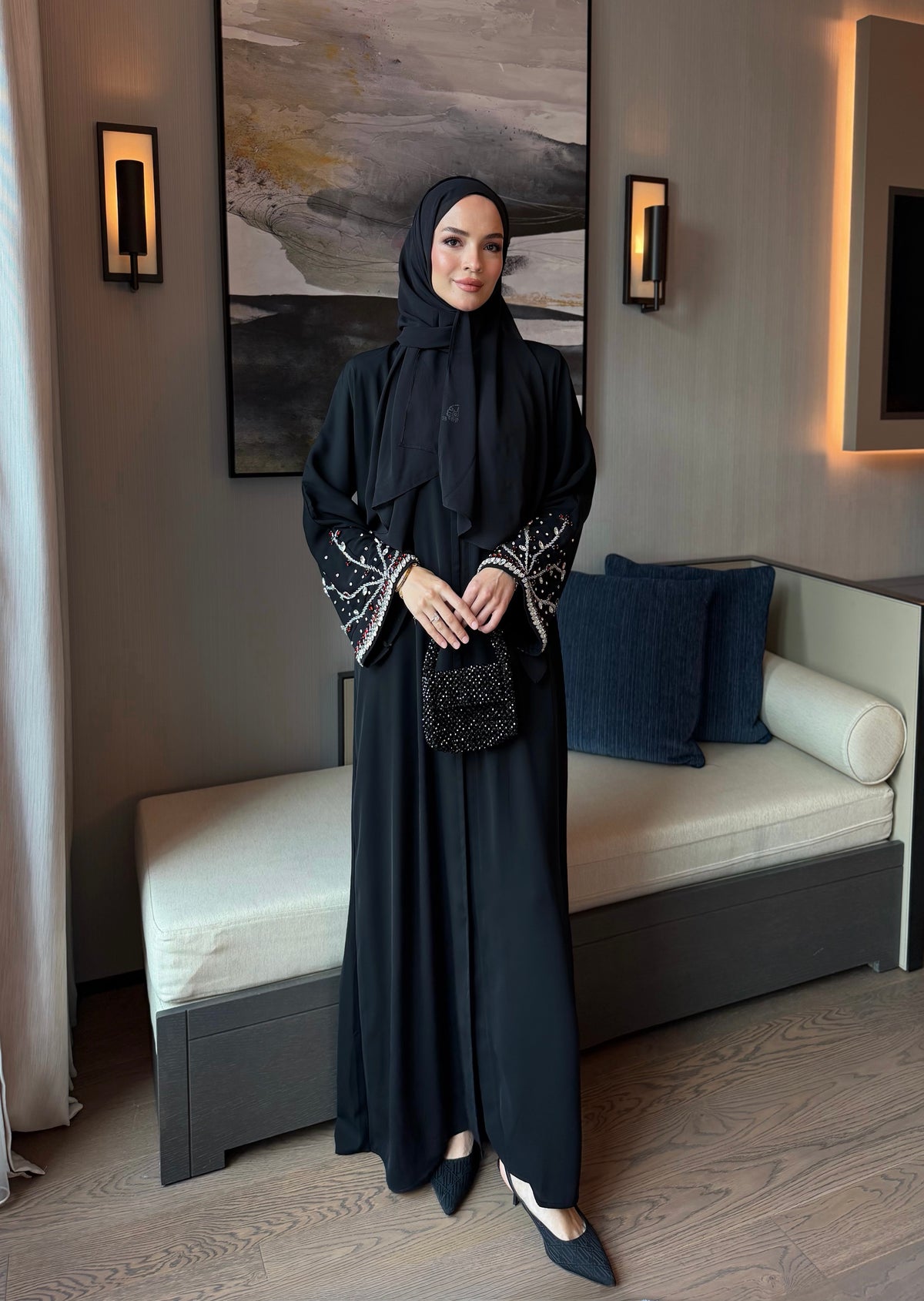 Ahu bordo Abaya